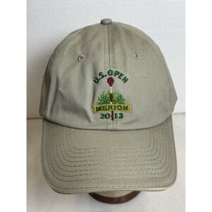 US‎ Open Merion 2013 Beige Golf  Cap Snapback Adjustable Tournament USA Member